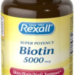 Rexall Biotin 5000 mcg 90 capsules