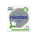 Cipla Nicotex 4mg Mint Plus Chewing Gum