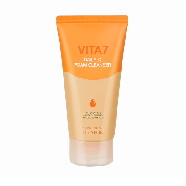 The YEON Vita7 Daily-C Foam Cleanser 150ml