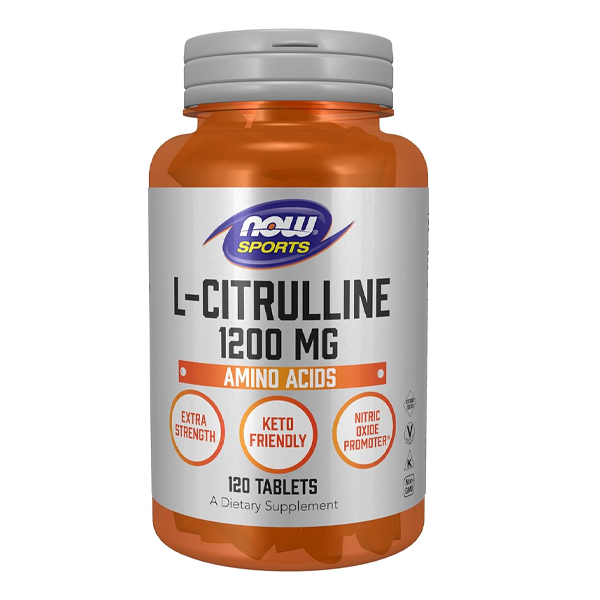 NOW Sports L-Citrulline Amino Acid 1200mg 120 Tablets