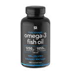 Sports Research Triple Strength Omega 3 Fish Oil 1250mg 150 Softgels