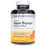 American Health Chewable Super Papaya Enzyme Plus 360 tablets