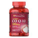 Puritan's Pride CoQ -10 100mg Supports Heart Health 240 Softgels