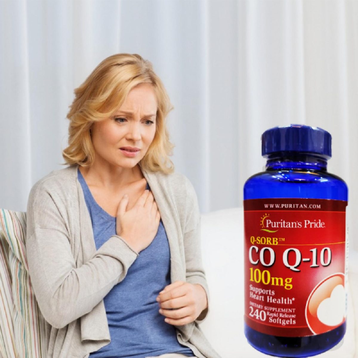 Puritan's Pride CoQ -10 100mg Supports Heart Health 240 Softgels - Image 2