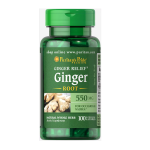 Puritan's Pride Ginger Root 550mg 100 Capsules