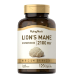 Piping Rock Lion's Mane 2100mg 120 Capsules