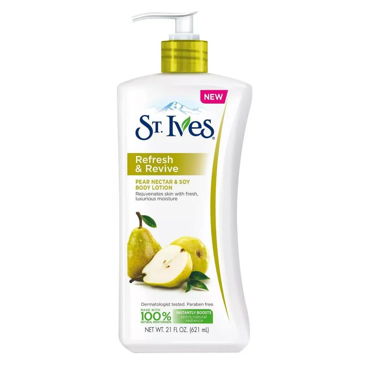 St. Ives Refresh And Revive Pear Nectar and Soy Body Lotion - Image 1