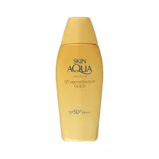 Skin Aqua Super Moisture Gel Gold Sunscreen SPF50+ PA++++ 110g