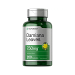 Horbaach Damiana Leaf Extract 750mg 200 Capsules