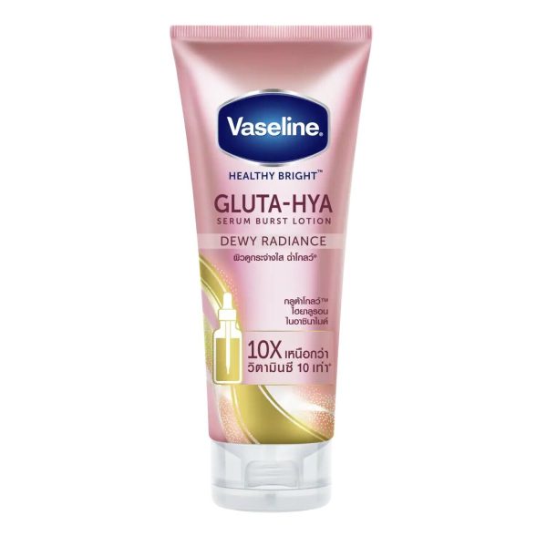 Vaseline Healthy Bright Gluta-Hya Serum Burst Lotion Dewy Radiance 300 ml