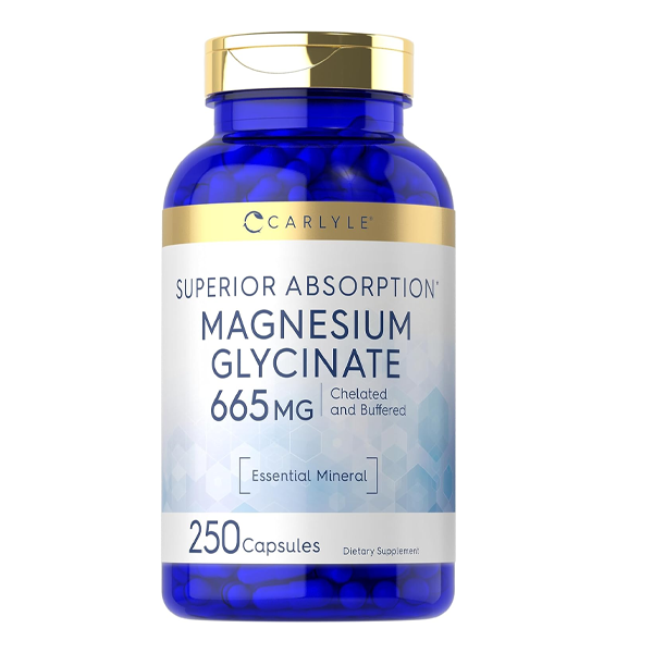 Carlyle Magnesium Glycinate 665mg 250 Capsules