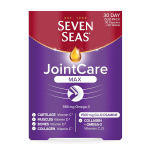 Seven Seas JointCare Max High-Strength Glucosamine plus Omega-3 Collagen Vitamins C and D Food Supplements 30 Day Pack