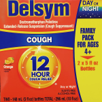 Delsym 12Hr Cough Relief Family Pack for Age 4+/ 2x5 fl oz Bottle