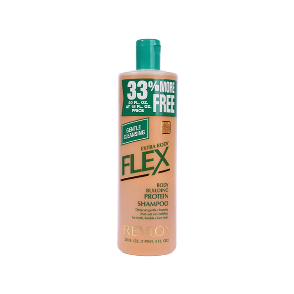 Revlon Flex Body Building Protein Shampoo-Extra Body 592ml