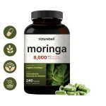 NATUREBELL ORGANIC MORINGA 8,000MG DIETARY SUPPLEMENT 240 CAPSULES