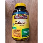Nature Made Calcium 750 mg + D + K 300 Tablets