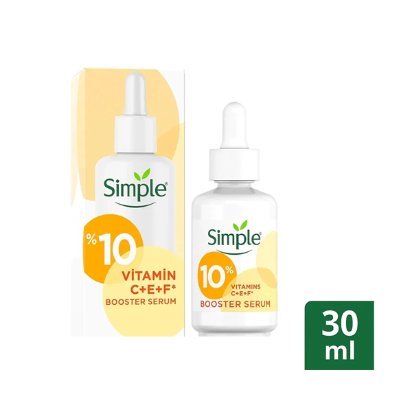 Simple Booster Serum 10% Vitamin C+E+F 30ml