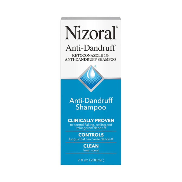 Nizoral Anti-Dandruff Shampoo with 1% Ketoconazole Clean Fresh Scent 200ml