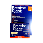 Breathe Right Extra Strength Tan Nasal Strips 72 TAN STRIPS
