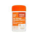 Tesco Health High Strength Chewable Vitamin C 1000mg Orange Flavour 1 A Day 90 Tablets