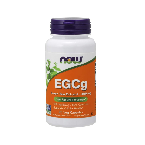 Now Foods EGCg Green Tea Extract 400mg Veg Capsules