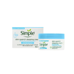Simple Water Boost Skin Quench Sleeping Cream 50ml