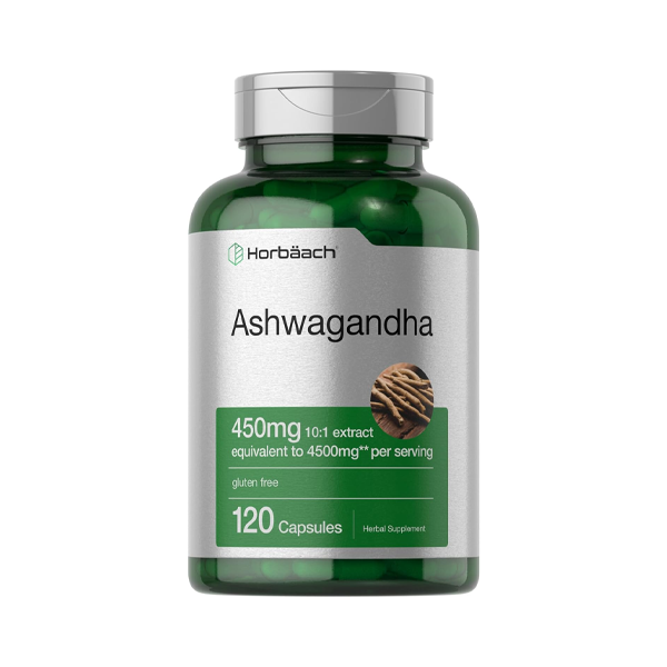 Horbaach Ashwagandha Capsules 4500mg 120 Count Maximum Strength 2 Month Supply