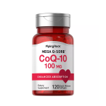 PipingRock Mega Q-Sorb CoQ10 with Black Pepper 300mg 120 Quick Release Softgels