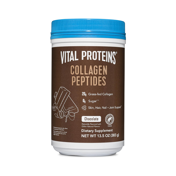 Vital Proteins Collagen Peptides Powder Promotes Hair, Nail, Skin, Bone and Joint Health, Chocolate 13.5 oz (383g)