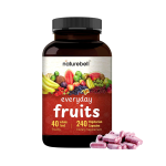 NatureBell Everyday Fruits 240 Total Vegetarian Capsules