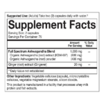Youtheory Ashwagandha 1000mg 150 Capsules - Image 2