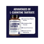 Xemenry L-Carnitine Tartrate 1500mg 120 Veggie Capsules - Image 2