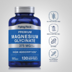 Piping Rock Magnesium Glycinate 375mg 130 Softgels - Image 2