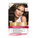 L’Oreal Excellence Creme 3 Natural Darkest Brown Permanent Hair Dye
