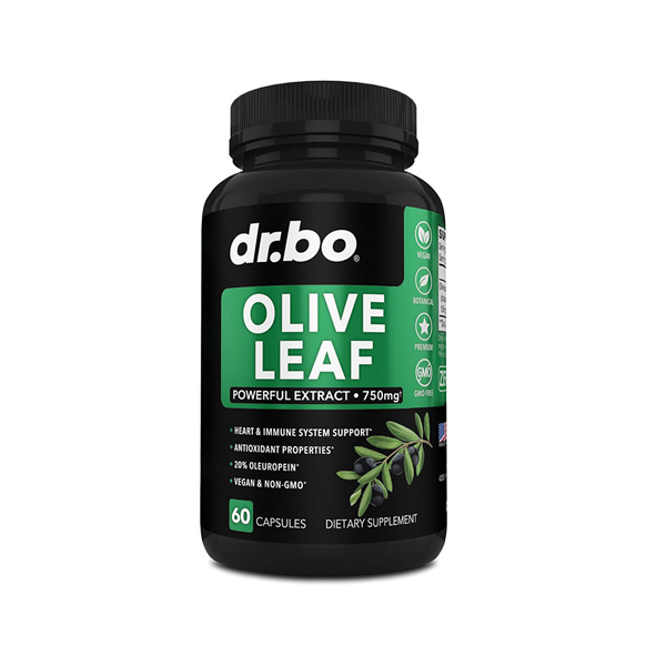 Dr.bo Olive Leaf Extract 750mg 60 Capsules