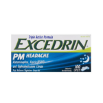 Excedrin Triple Action Formula PM  HEADACHE 100 Caplets