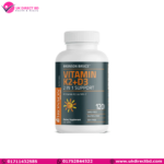 Bronson Basics Vitamin K2 D3 MK7 Supplement 5000IU 125mcg Vitamin D3 & 90mcg 120 Tablets