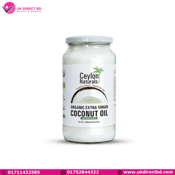 Ceylon Naturals Extra Virgin Coconut Oil 1000ml (SriLanka)