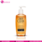 Neutrogena Deep Clean Daily Facial Cleanser with Beta Hydroxy Acid for Normal to Oily Skin Alcohol-Free Oil-Free & Non-Comedogenic 200ml