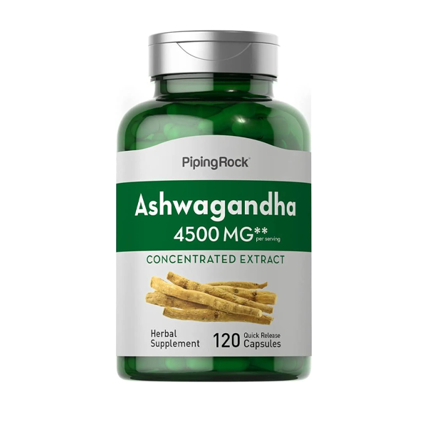 PipingRock Ashwagandha 4500mg 120 Capsules