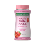 Nature's Bounty Optimal Solutions Hair, Skin & Nails Gummies with Biotin, 80 .