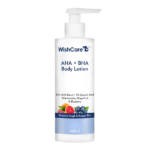 WishCare 10% AHA + 1% BHA Body Lotion Smooths Rough & Bumpy Skin With Niacinamide 200ml