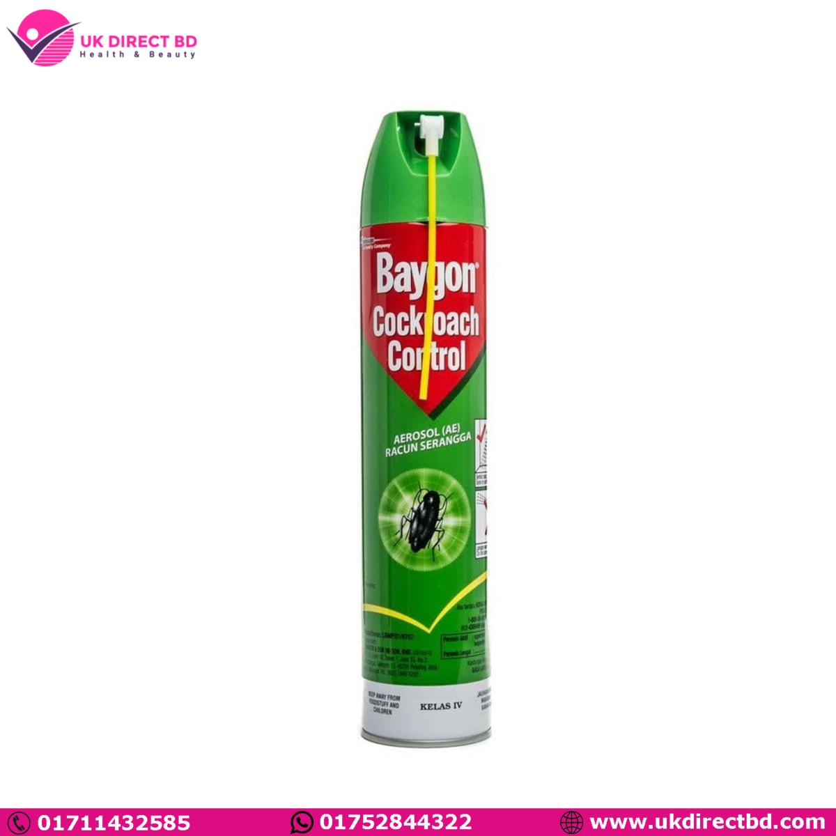 Baygon Cockroach Killer 570ml - Image 1