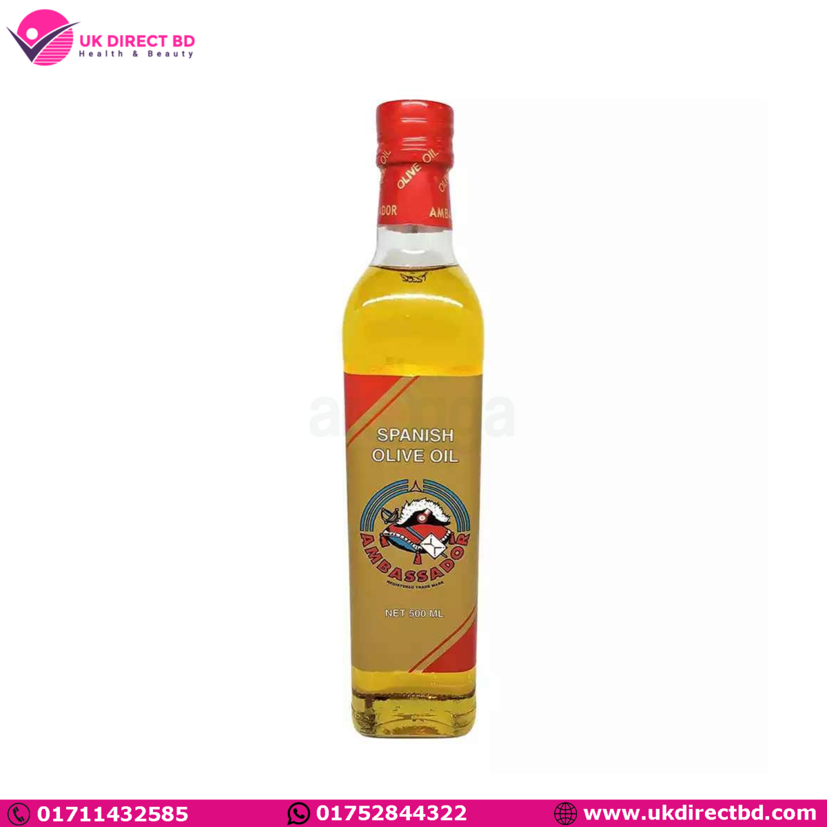 Ambassador Spanish Olive Oil 500ml - Image 1