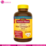 Nature Made BurpLess Extra Strength 1080mg Mini Omega 3 Fish Oil 180 Softgels