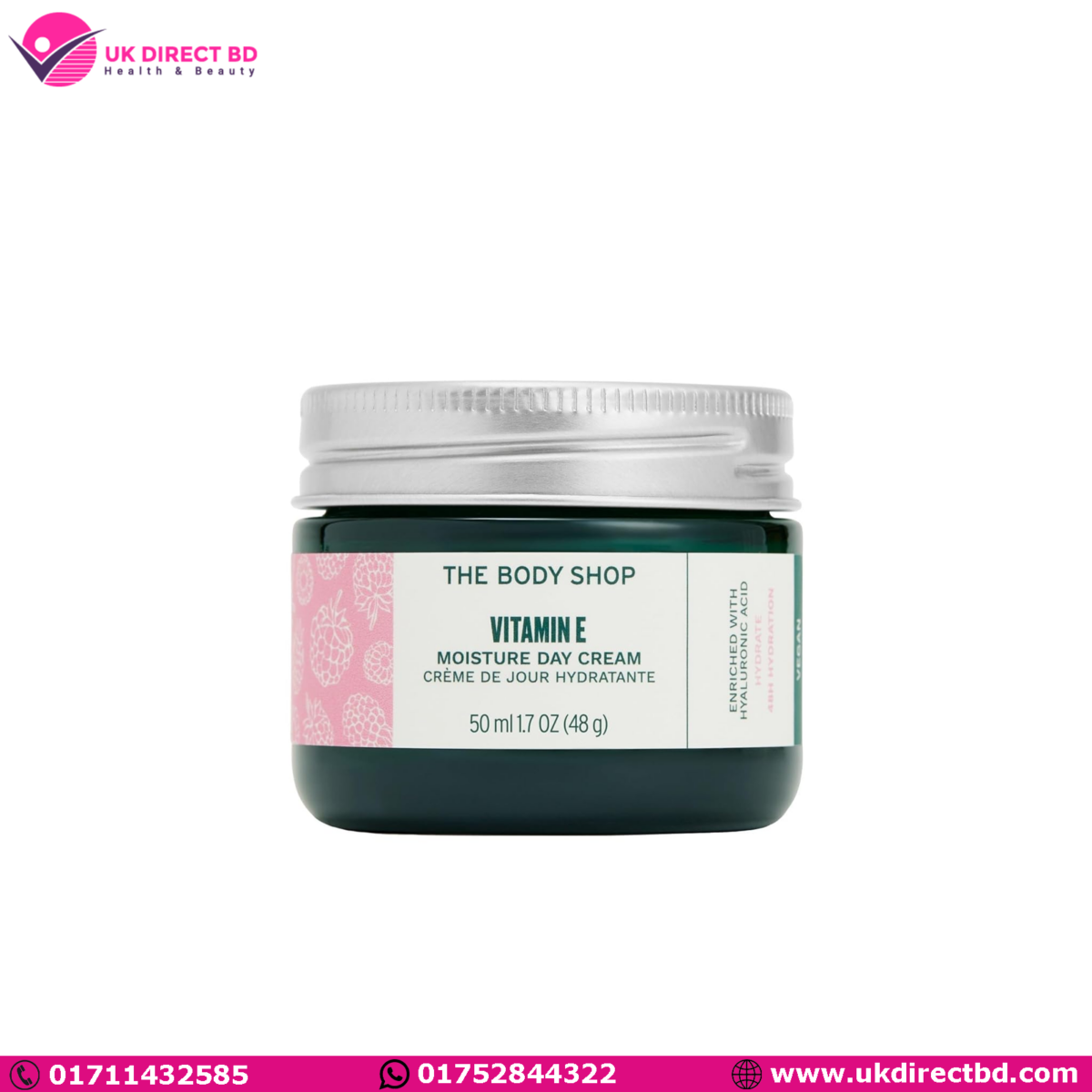 The Body Shop Vitamin E Moisture Cream 50ml - Image 1