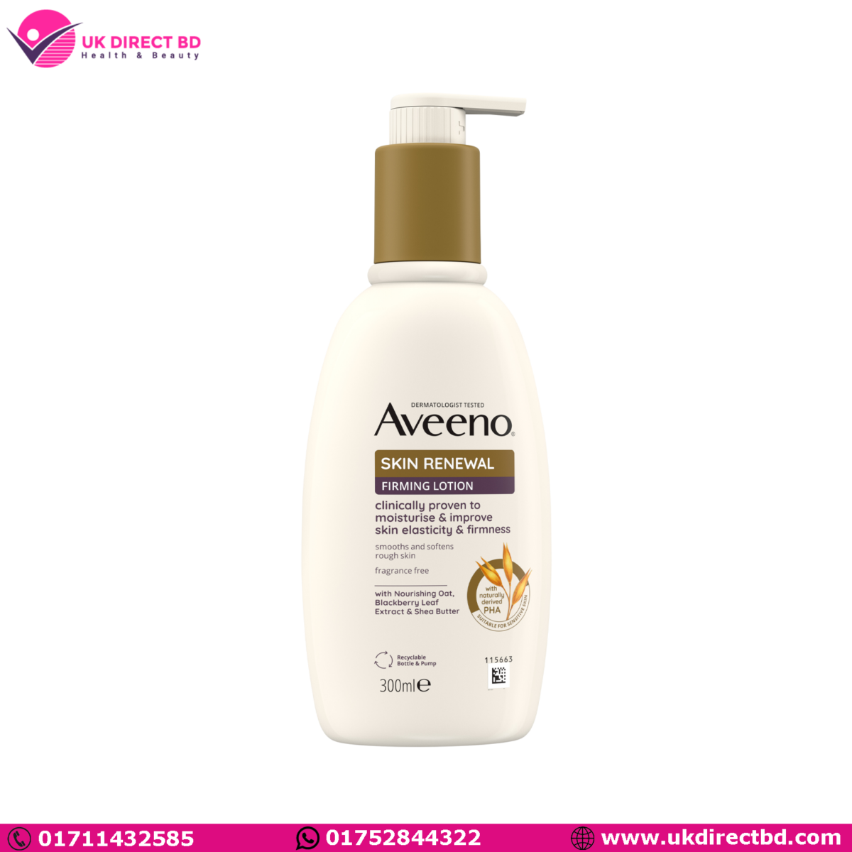 AVEENO SKIN RENEWAL FIRMING LOTION - Image 1