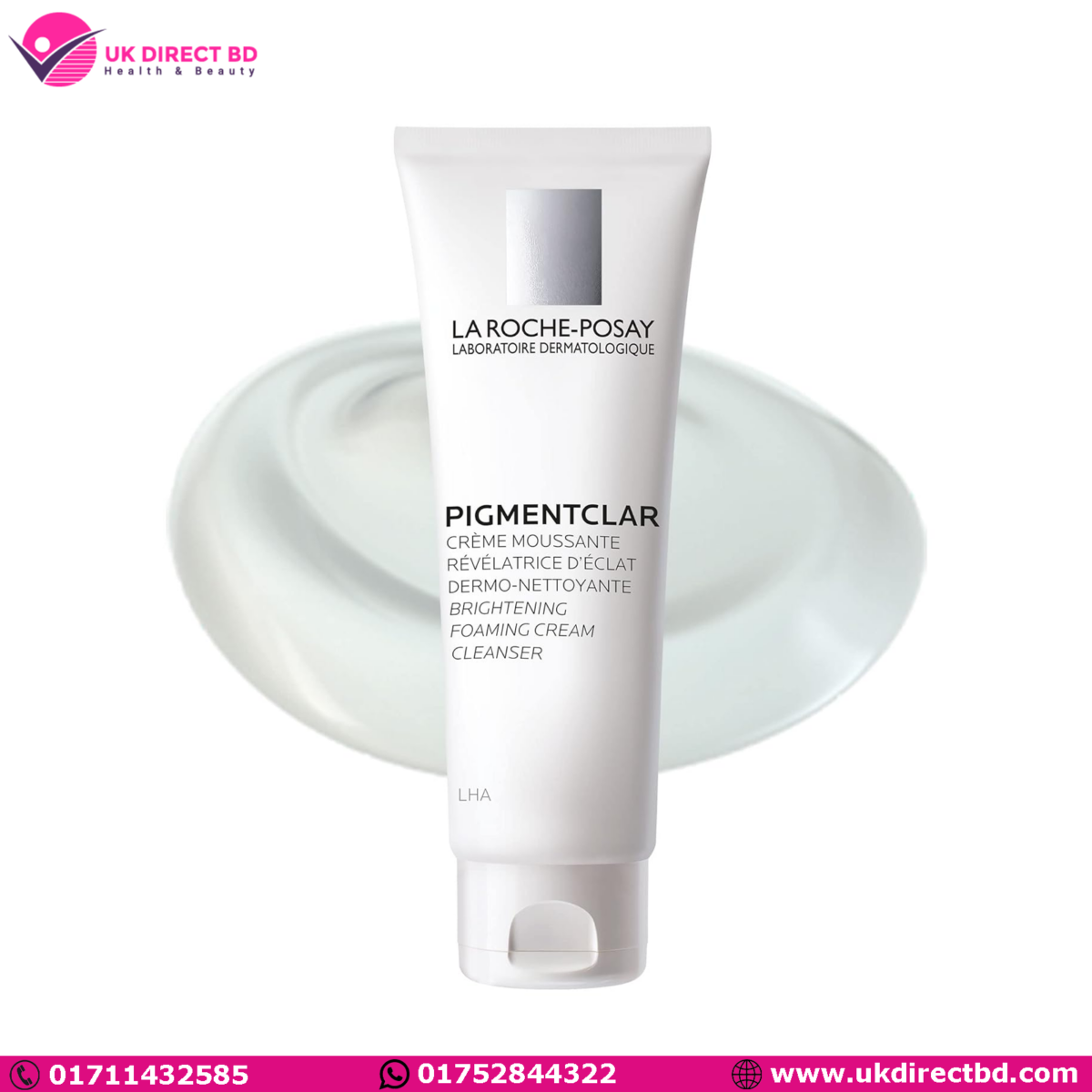 La Roche-Posay Pigmentclar Brightening Foaming Cleanser 125ml - Image 1