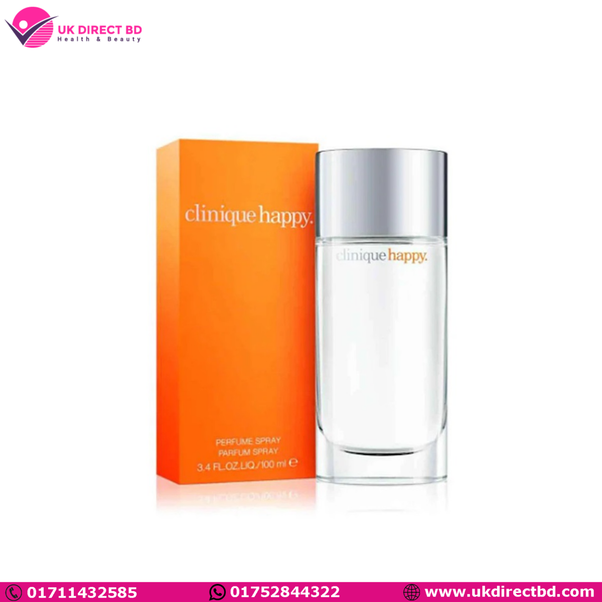 Clinique Happy Perfume EDP for Women 100ml - Image 1
