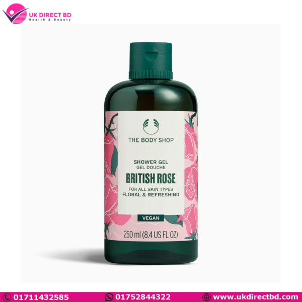 The Body Shop British Rose Shower Gel 250ml